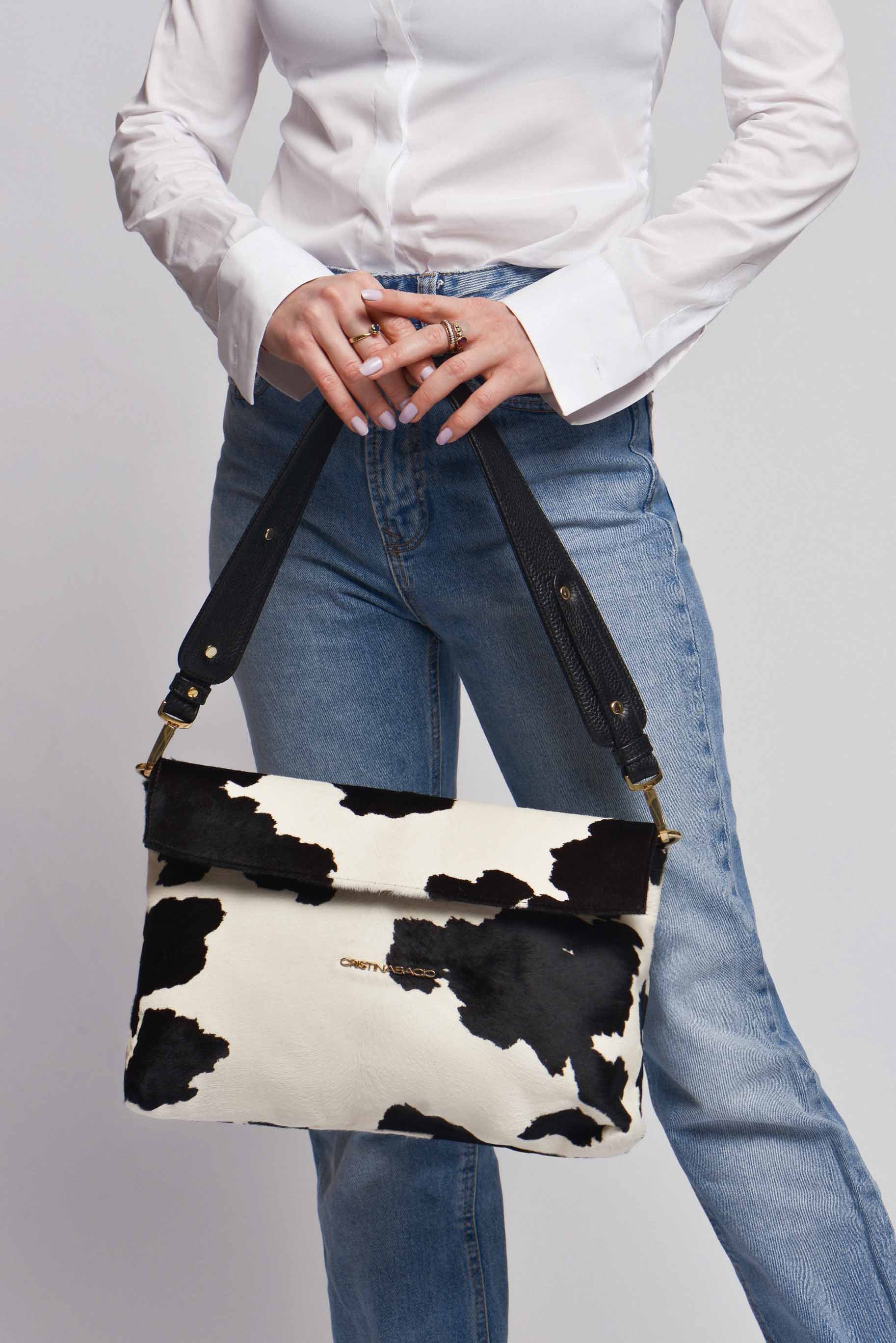 Envie Pouch * Total Eclipse Black Cow
