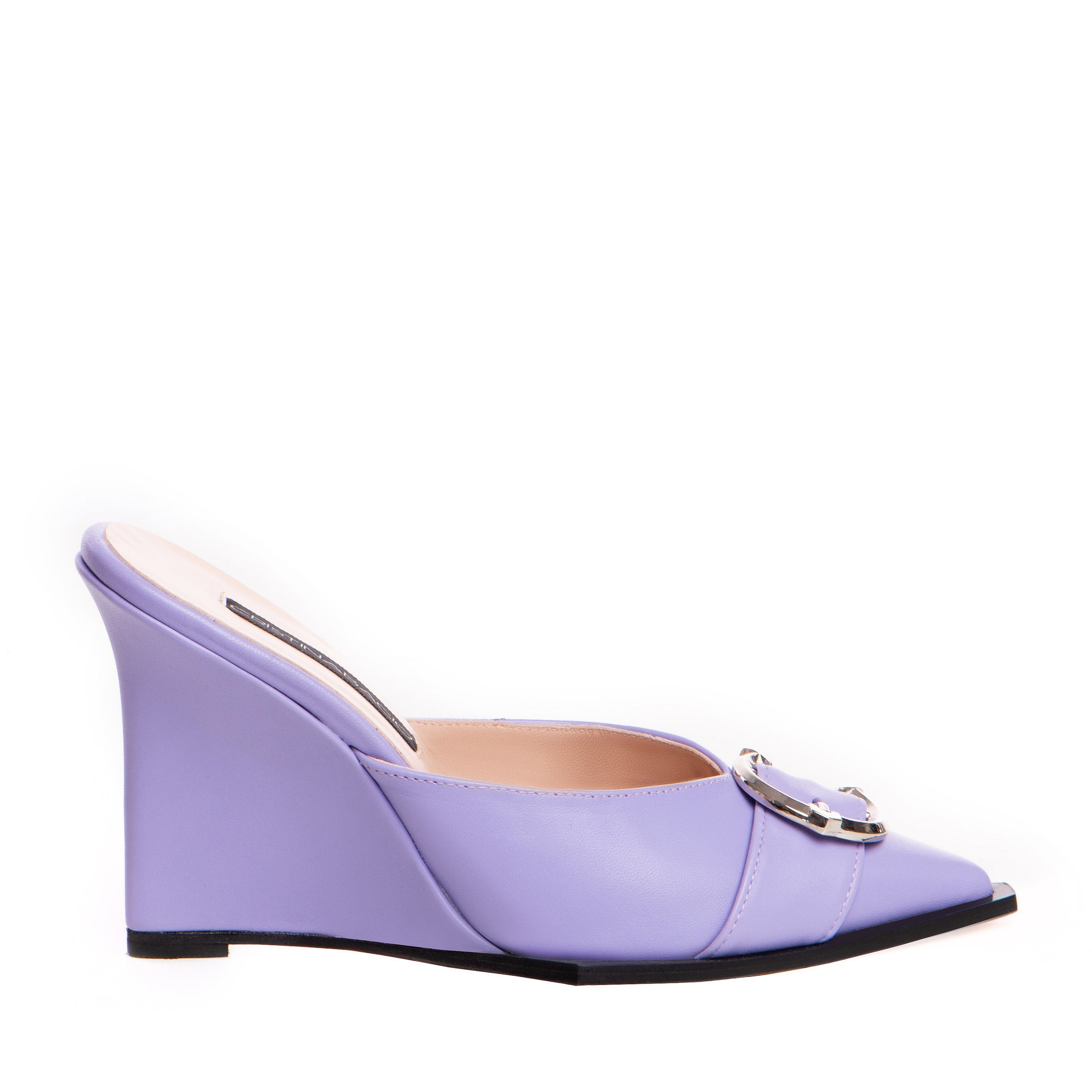 Amina Mules * Digital Lavander 100
