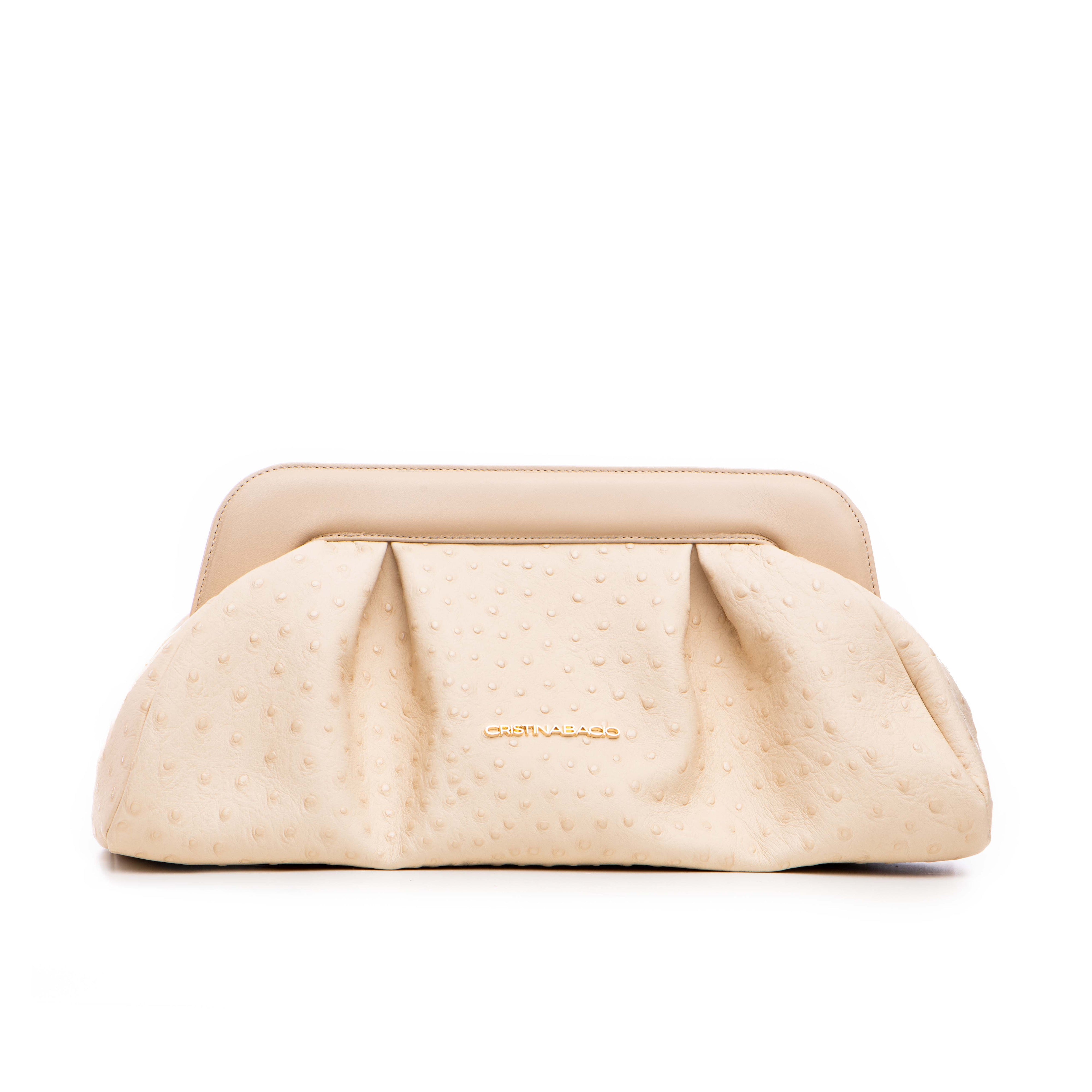 IRIS * CREAM OSTRICH LIMITED EDITION