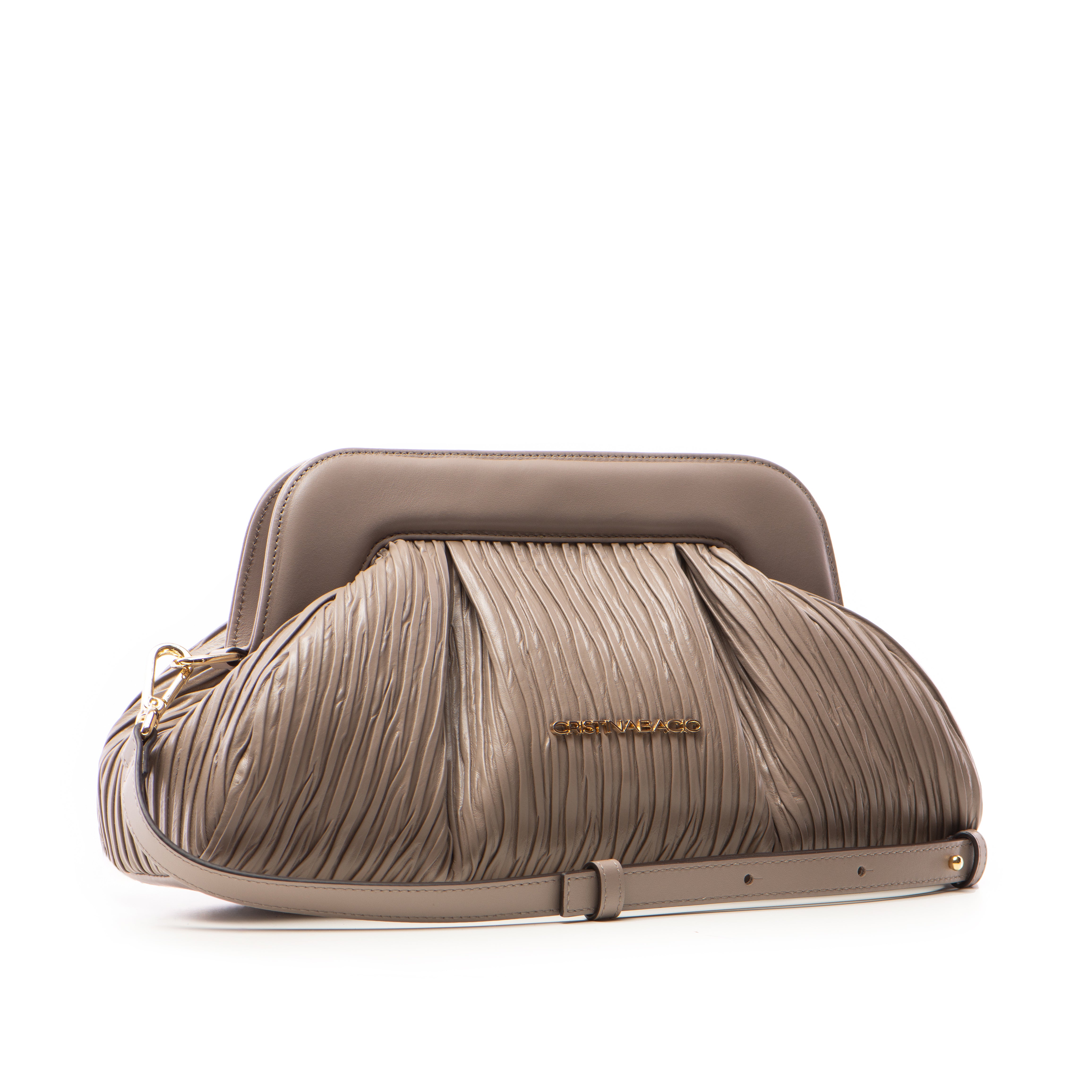 LIMITED EDITION IRIS MINI * ARRICCIATO TAUPE