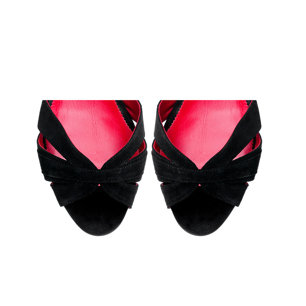 Lara Sandals * Total Eclipse Black 10