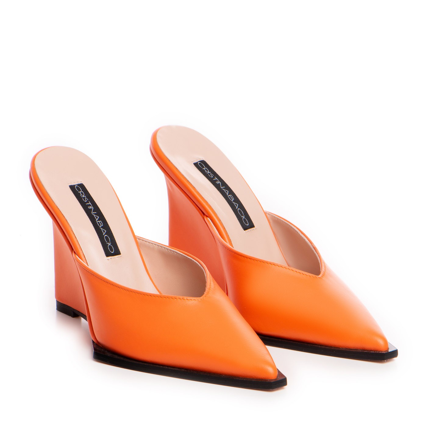 Amina Mules * Tangerine Tango 100