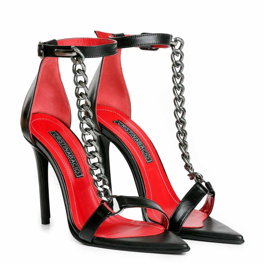 Josefine Sandal * Total Eclipse Black 100