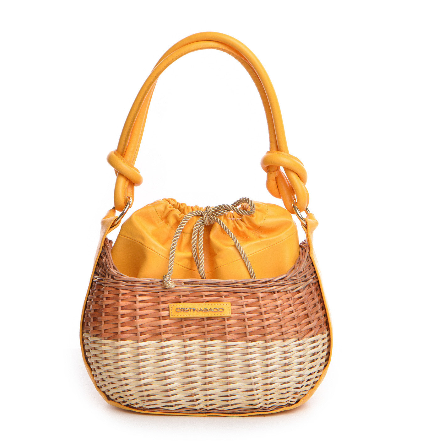 Le Panier Uno * Wicker Tangerine Tango