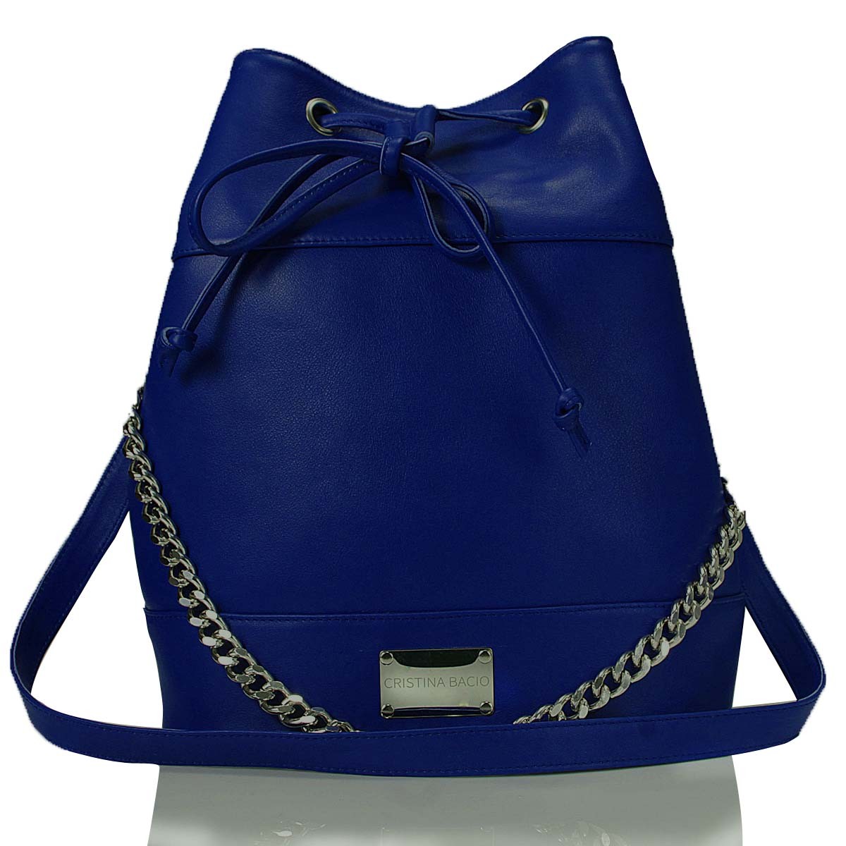 Lona Satchel * Electric Blue