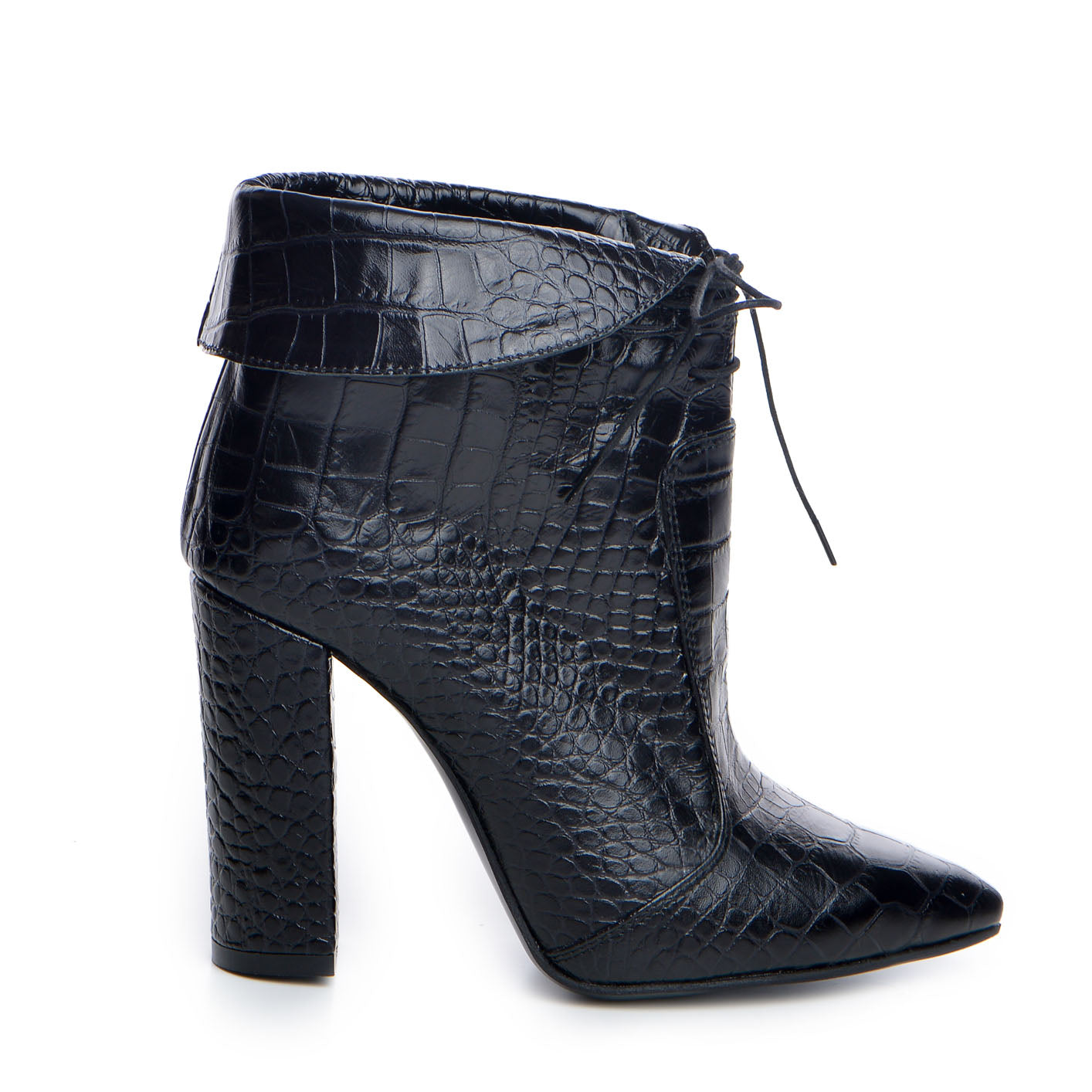 Cizme Adele * Croco Negru 100