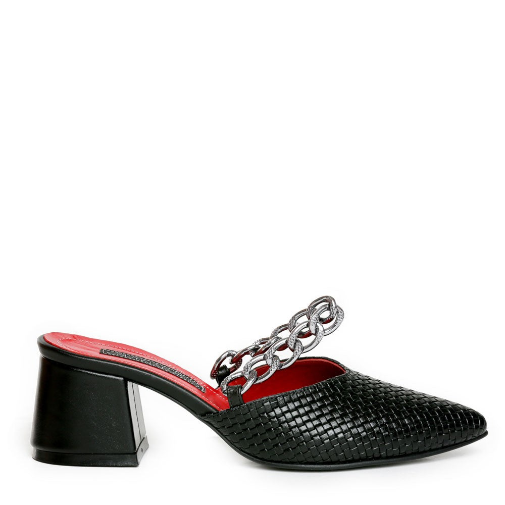 Laura Mules * Braided Black 60