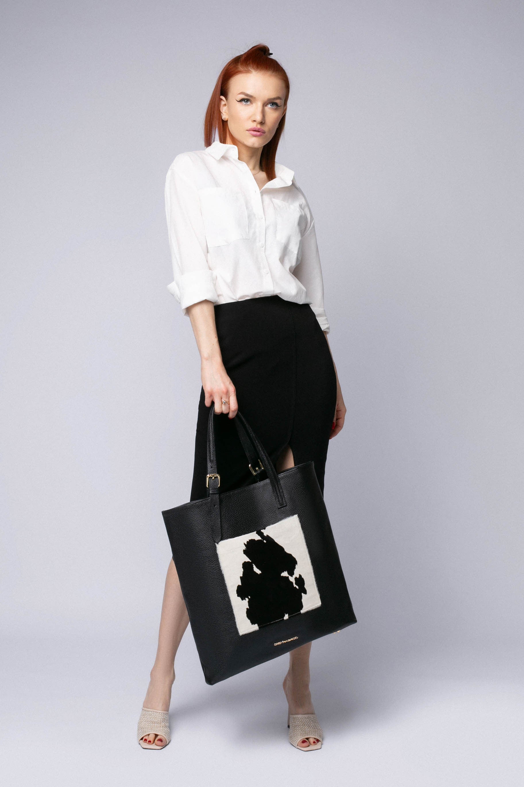 24/7 Tote * Total Eclipse Black Cow