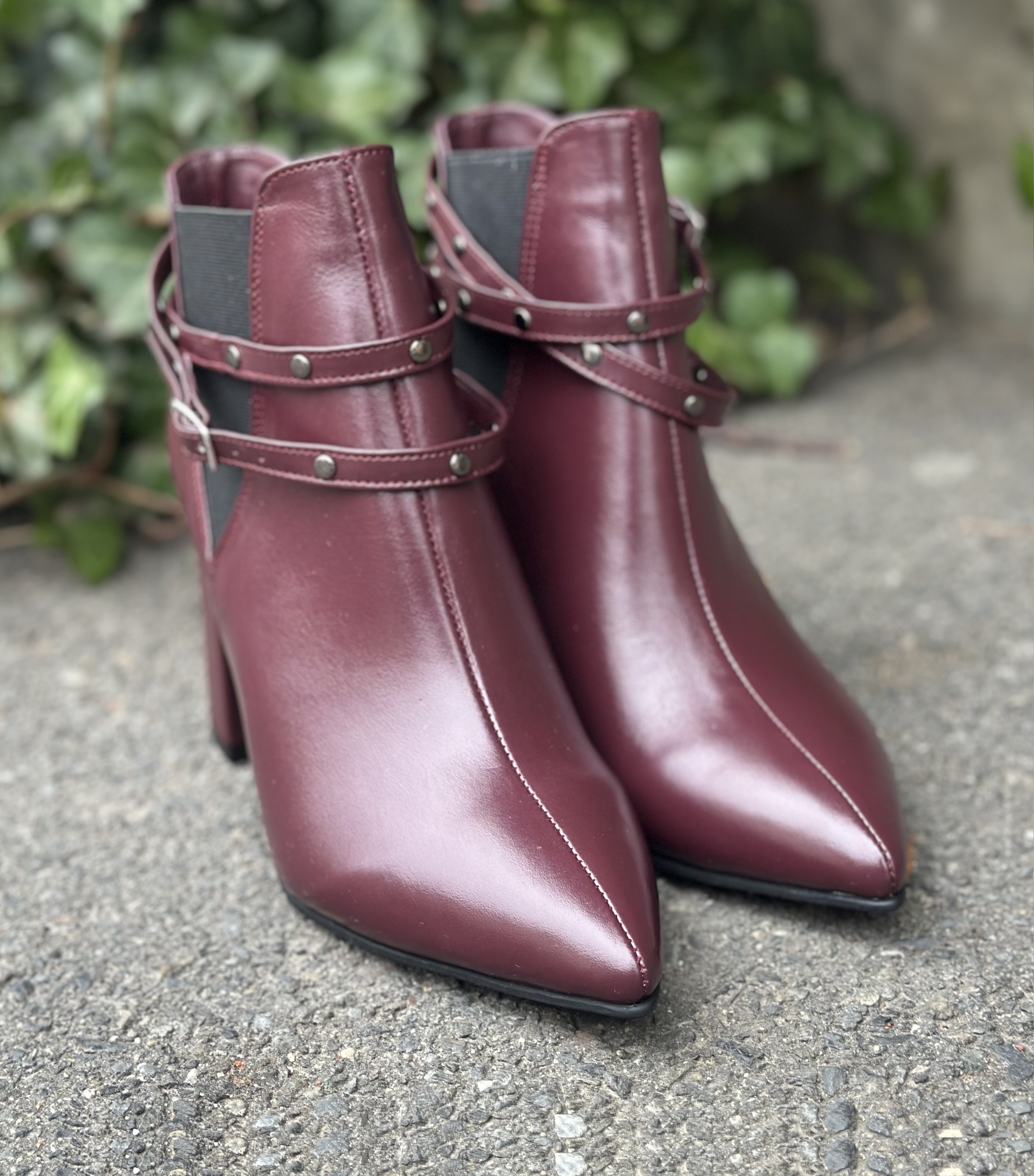 Cizme Simone * Burgundia 60