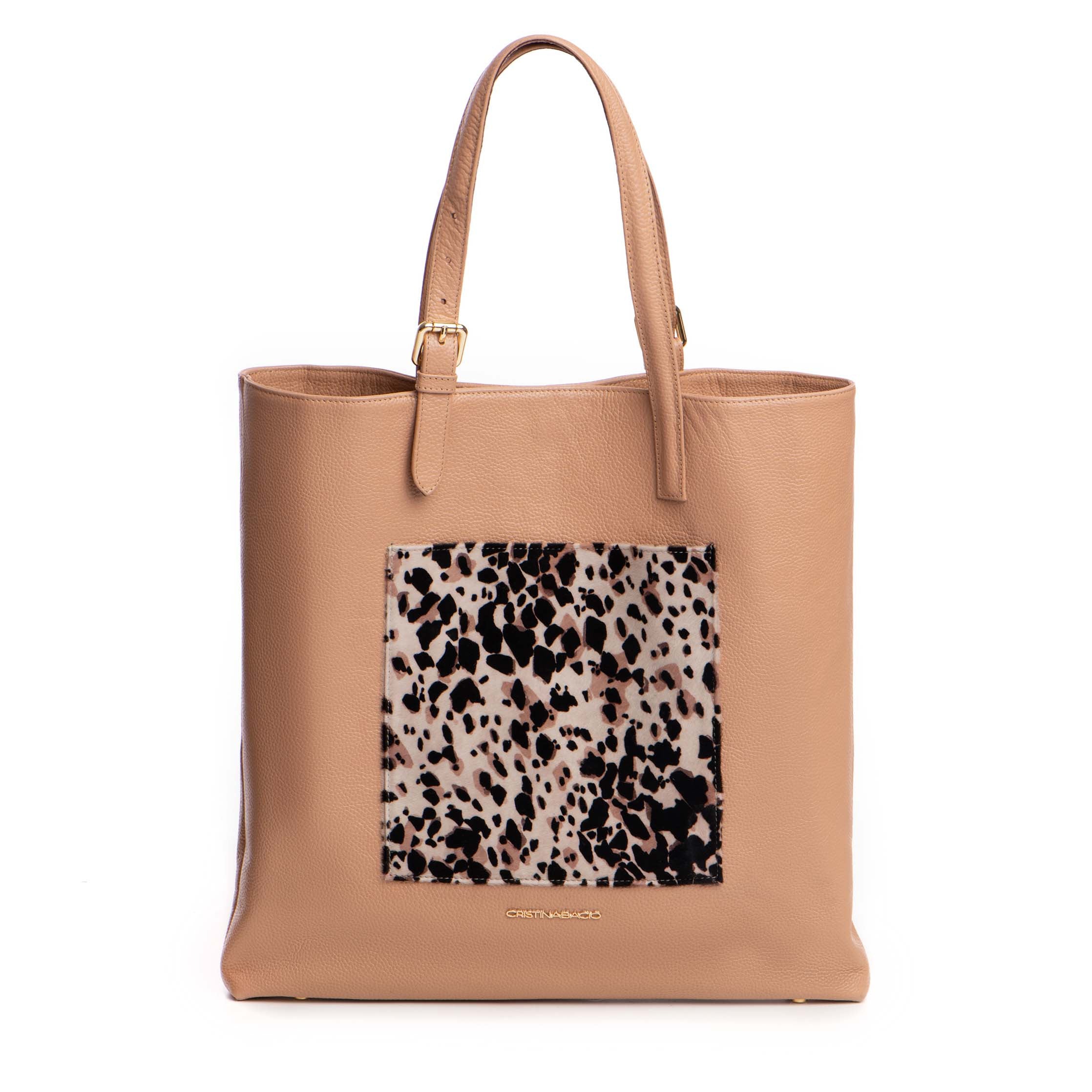24/7 Tote * Cappuccino Leopard