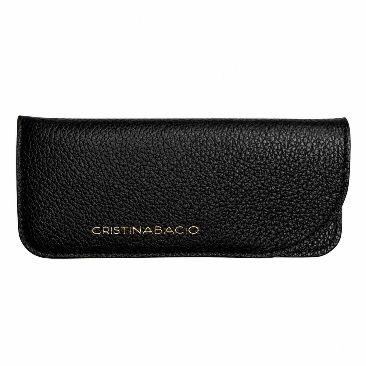 VELA EYEWEAR CASE * FULL GRAIN BLACK