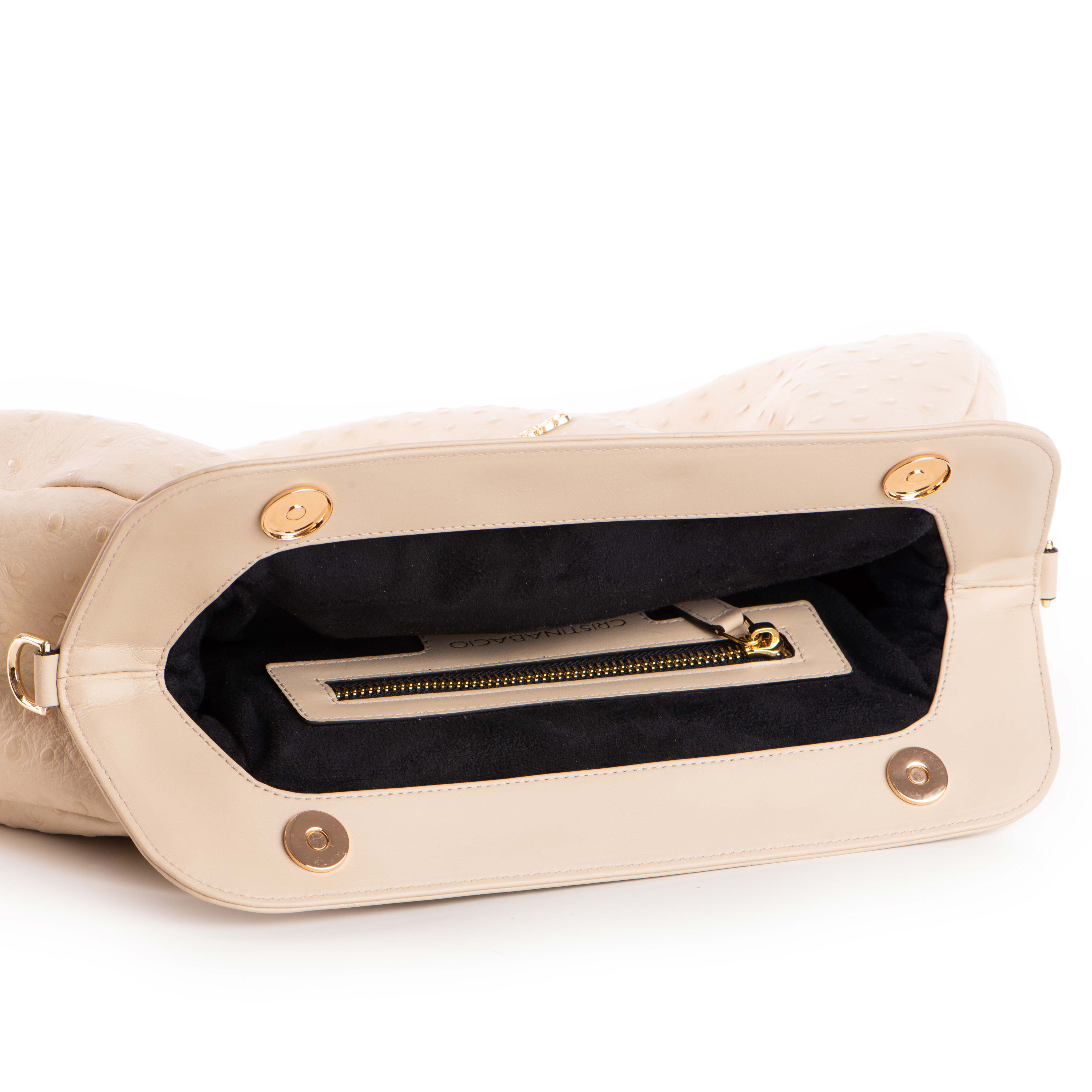 IRIS * CREAM OSTRICH LIMITED EDITION