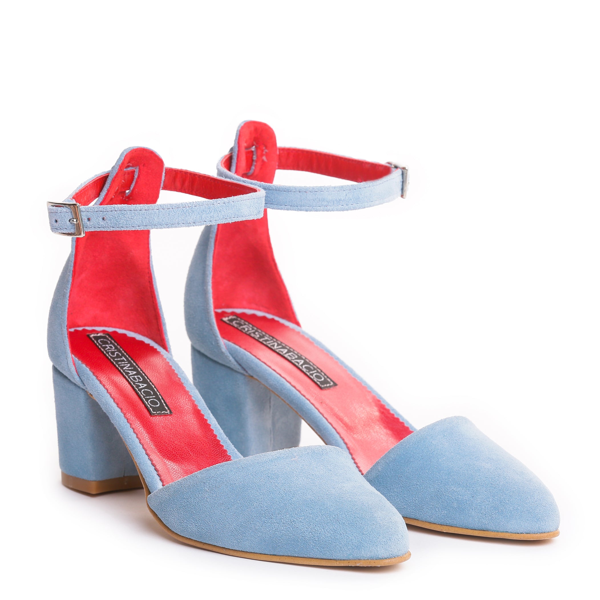 Kasia Pumps * Suede Baby Blue 65